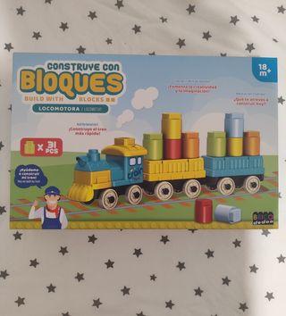 Tren Bloques Bricodedos (31 piezas)