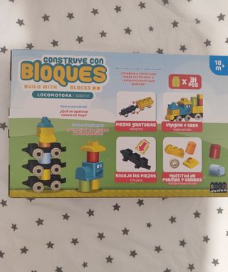 Tren Bloques Bricodedos (31 piezas)
