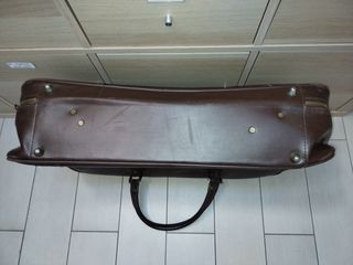 Valigia Borsa Borsone Vintage anni 50 in Pelle co