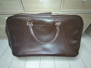 Valigia Borsa Borsone Vintage anni 50 in Pelle co