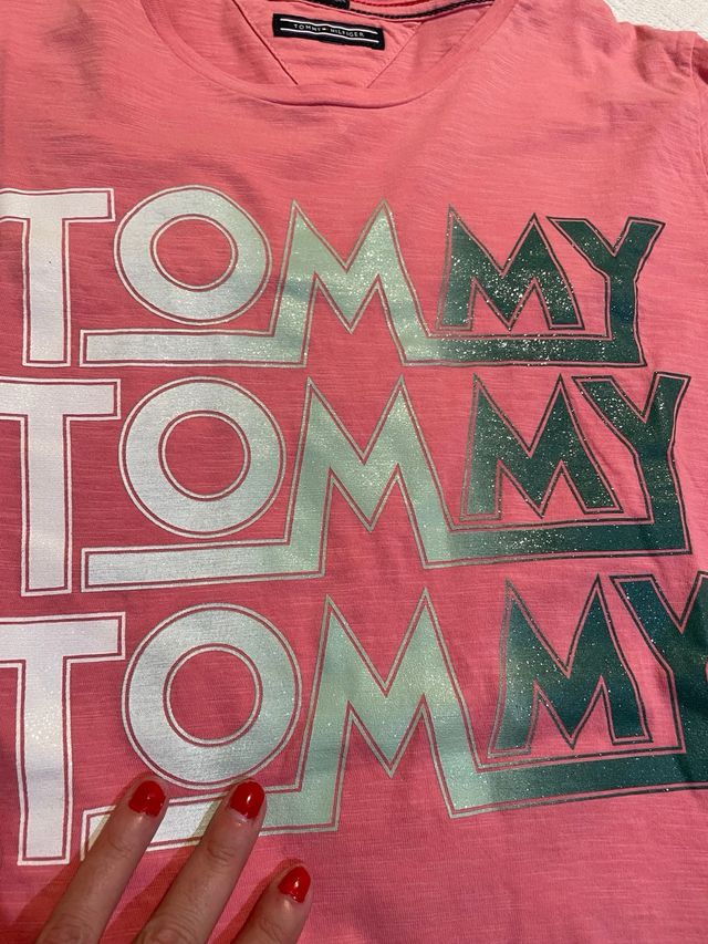 Camiseta Tommy Hilfiger rosa - M