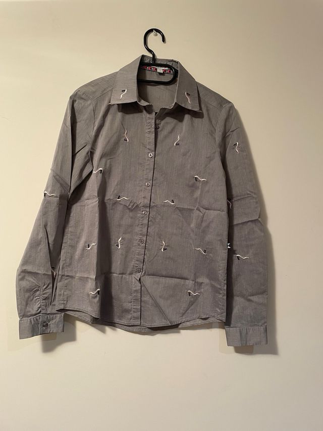 Camisa KLING gris Talla S
