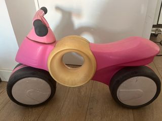 Moto infantil rosa