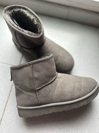 Botines Invierno Grises