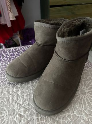 Botines Invierno Grises