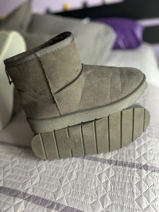 Botines Invierno Grises