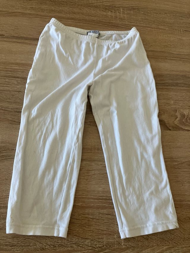 Legging niña blanco - 12 años