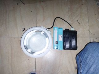 Lampara techo empotrada