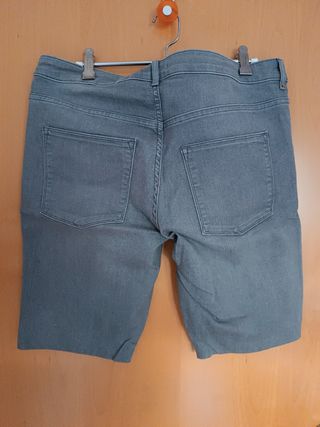 Bermudas H&M grises XXL