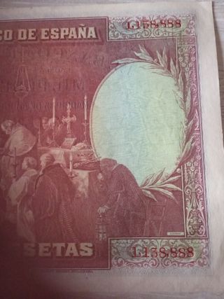 Billete 1000 Pesetas España 1928