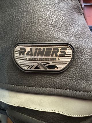 Chaqueta moto cuero Rainers talla l