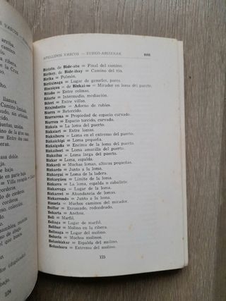 Diccionario de apellidos vascos
