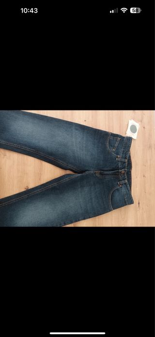 Vaqueros Capitan Denim - Azul. Hechos en España.