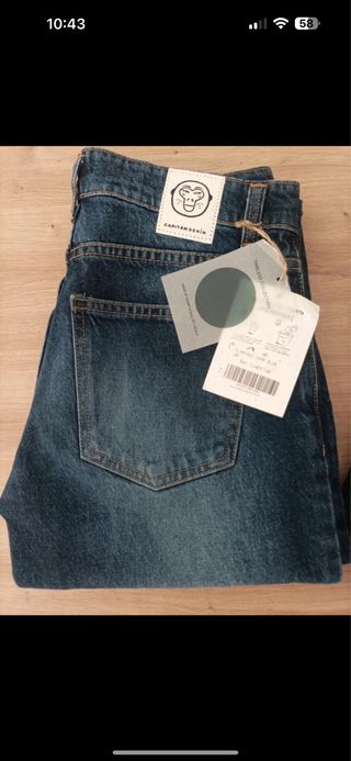 Vaqueros Capitan Denim - Azul. Hechos en España.
