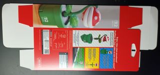 Caja ficticia Camara planta piraña Nintendo Switch