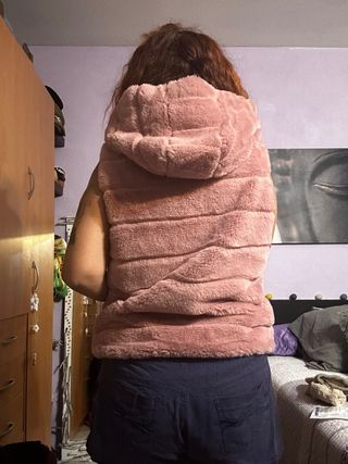 Chaleco rosa 