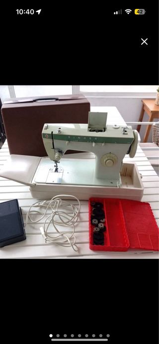 Máquina coser Singer Antigua