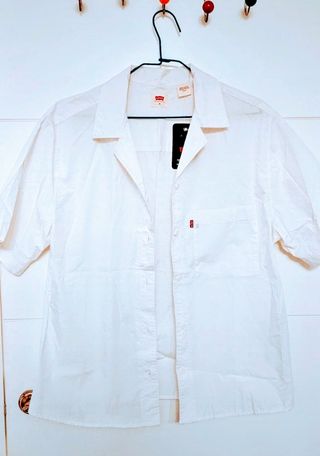 Camisa Levi's blanca unisex
