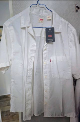 Camisa Levi's blanca unisex