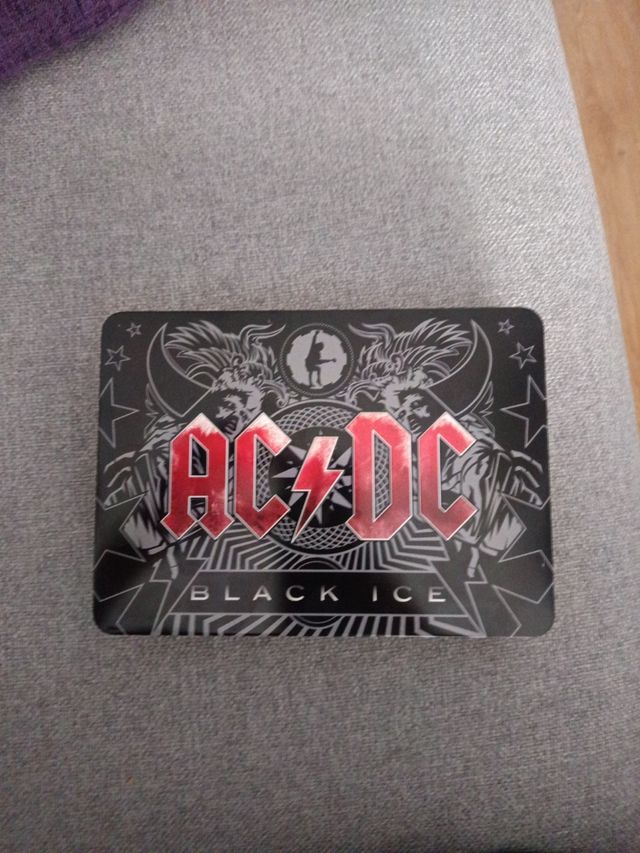 AC/DC Black Ice - Caja Metal