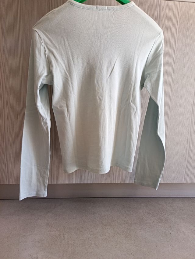 Maglia Cardigan Verde chiaro Donna