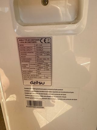 Aire acondicionado Daitsu portátil