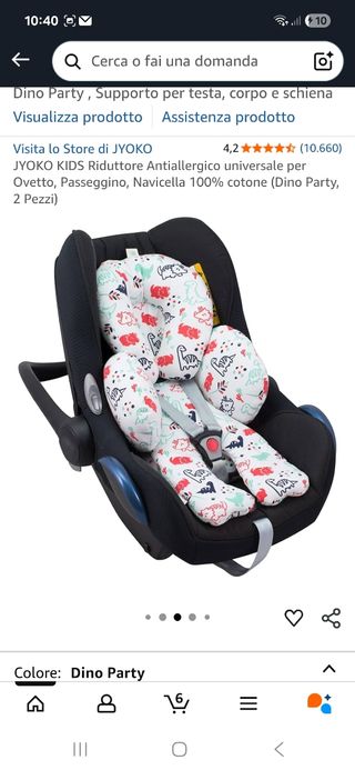 Riduttore antiallergico universale 100% cotone