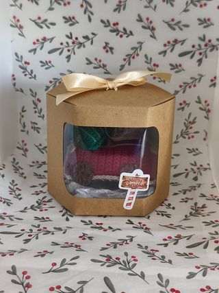 Adorno navideño coche crochet
