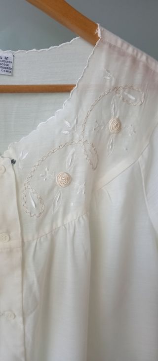 Camisón blanco talla XXL (44-16)