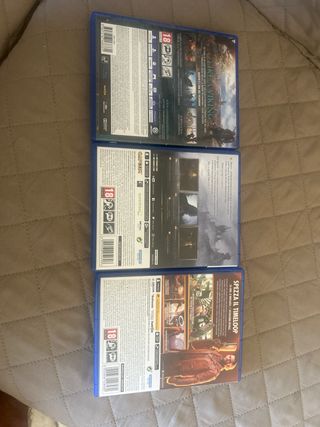 3 giochi PlayStation 