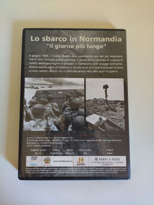 DVD Lo Sbarco in Normandia - History Channel