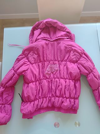 Chaqueta acolchada Nike rosa