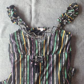 Vestido Springfield multicolor tirantes