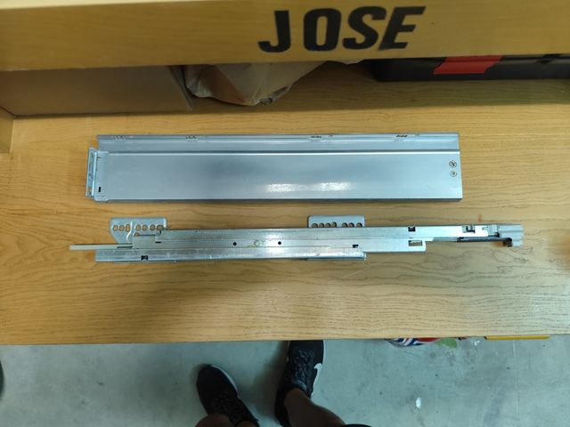 8 raíles correderas cajones