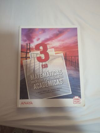 Matemáticas (Académicas) Anaya
