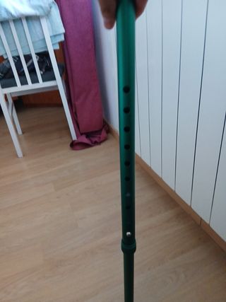 Bastón Ajustable Verde