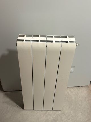 Radiador blanco de agua - aluminio