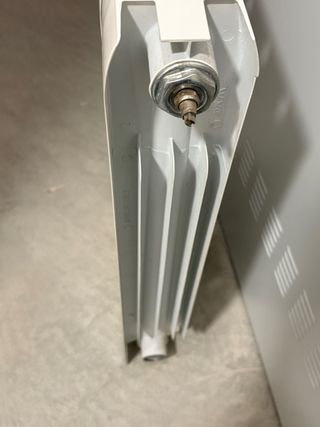 Radiador blanco de agua - aluminio