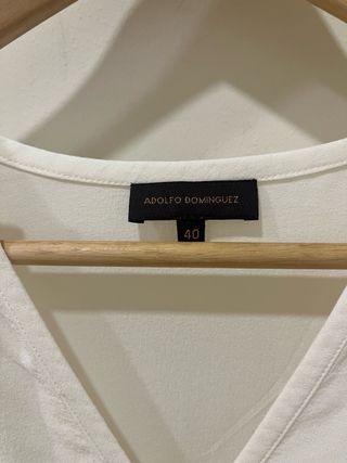 Blusa Seda Adolfo Dominguez