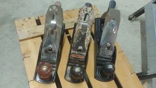 3 Cepillos carpintero Stanley, Fischer y Groz 