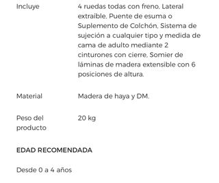 Cuna Doco: ¡Como nueva!