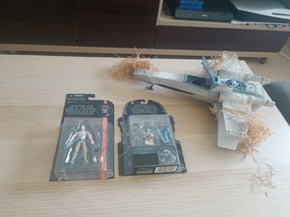 Star Wars Hasbro: X-Wing & Figuras