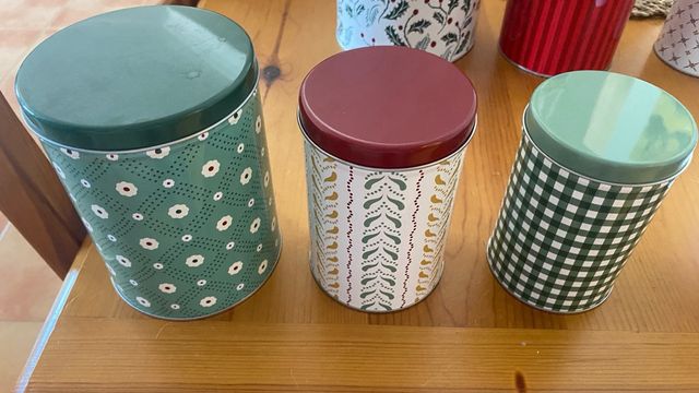 4 juegos de 3 Latas Navidad Ikea Vinter 2020-2023