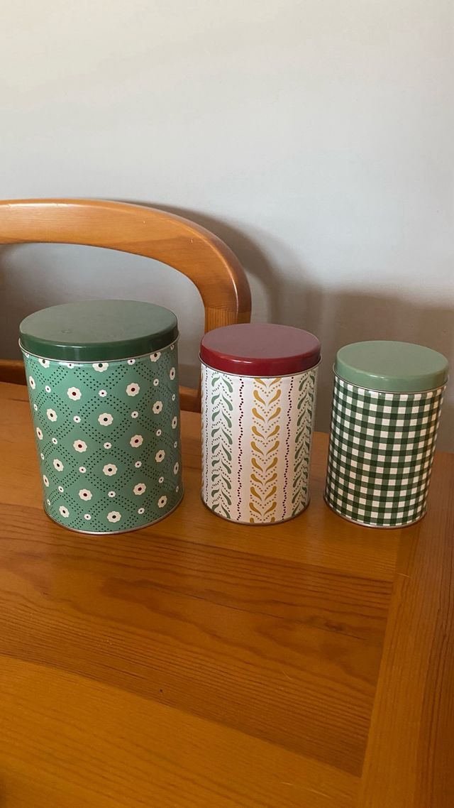 4 juegos de 3 Latas Navidad Ikea Vinter 2020-2023