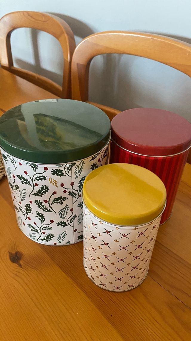 4 juegos de 3 Latas Navidad Ikea Vinter 2020-2023