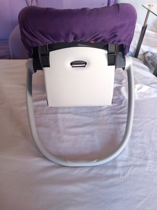 Silla coche bebé - Púrpura y verde