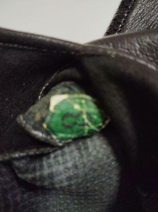 Guantes Hermès vintage negros