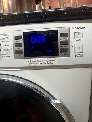 Lavadora Kenwood K914WM16 - 9kg A+++ 1400RPM