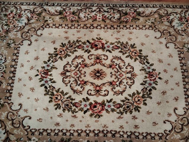 Alfombra vintage floral