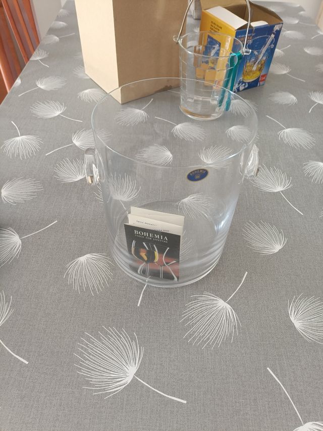 Cubitera para enfriar vino Bohemia Cristal